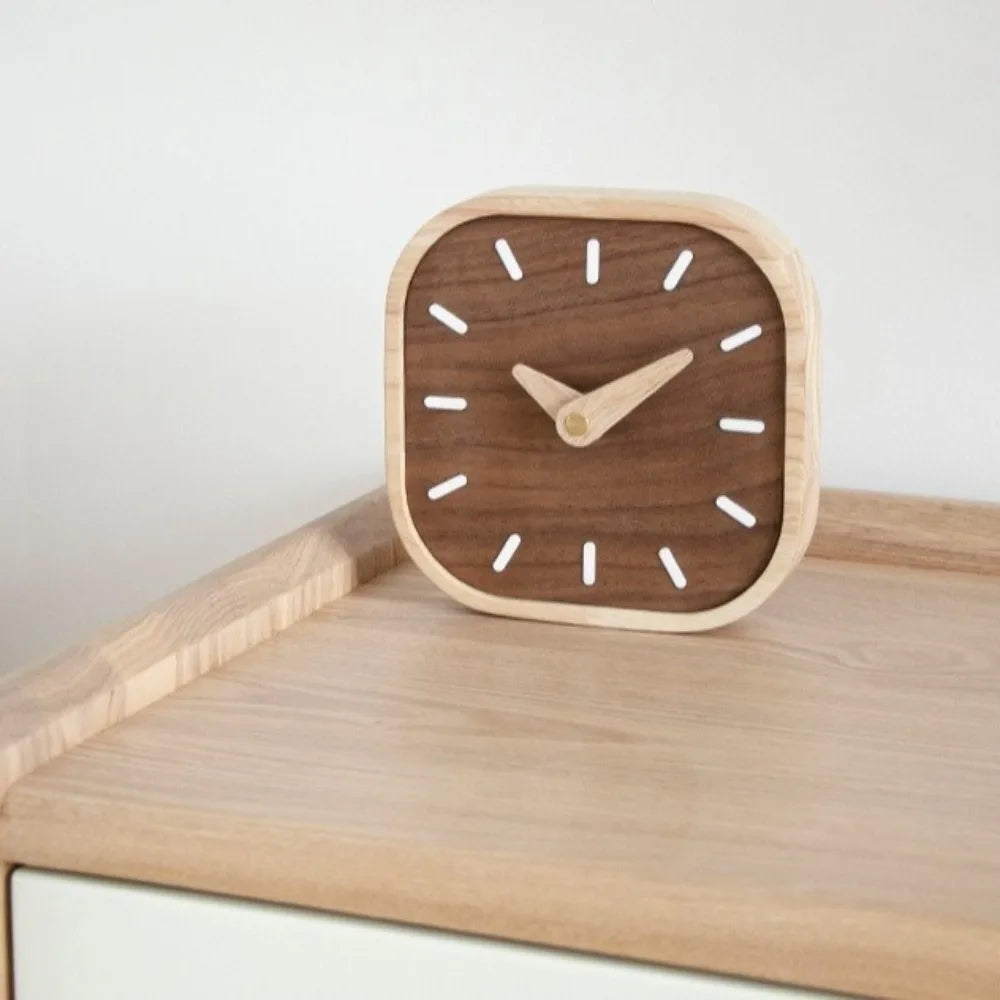 Bethel Wooden Silent Analog Clock