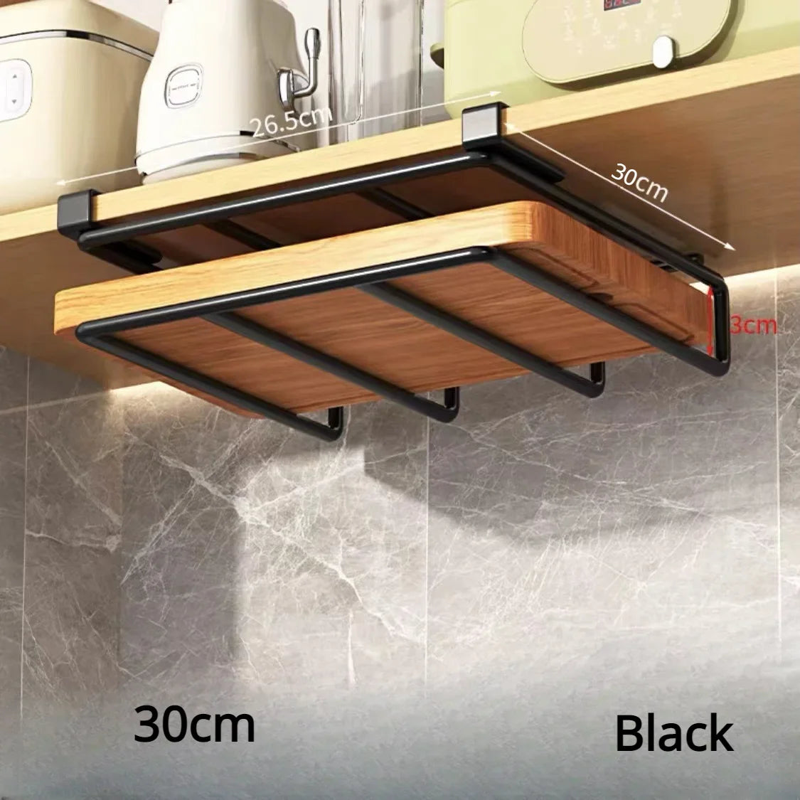 The Bethel Cutting Board Rack Kitchen Closet
