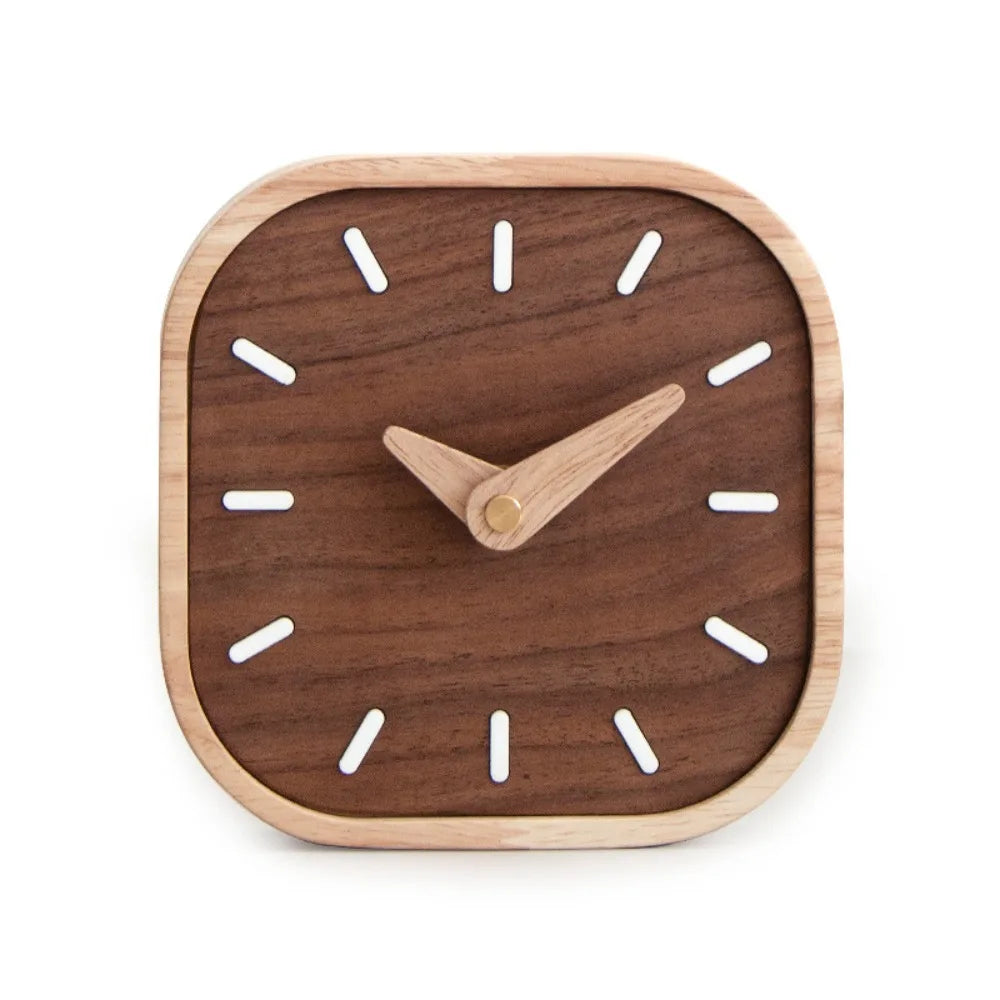 Bethel Wooden Silent Analog Clock