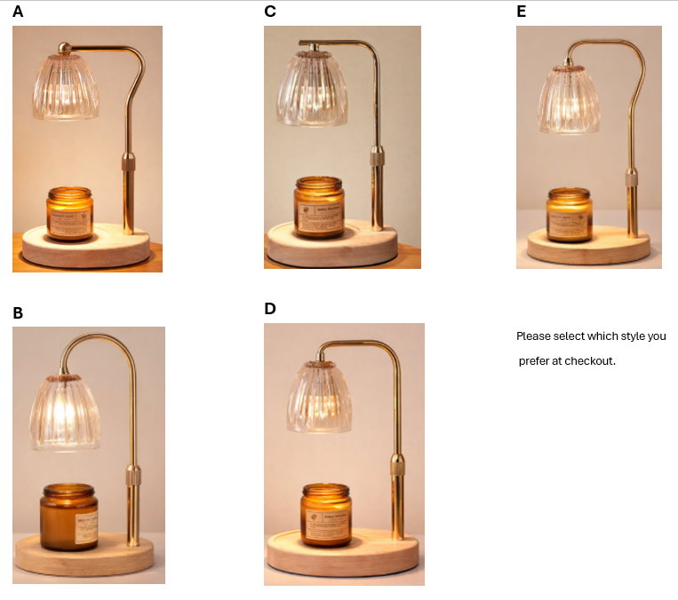 BETHEL Aromatherapy Lamp Candle Warmer