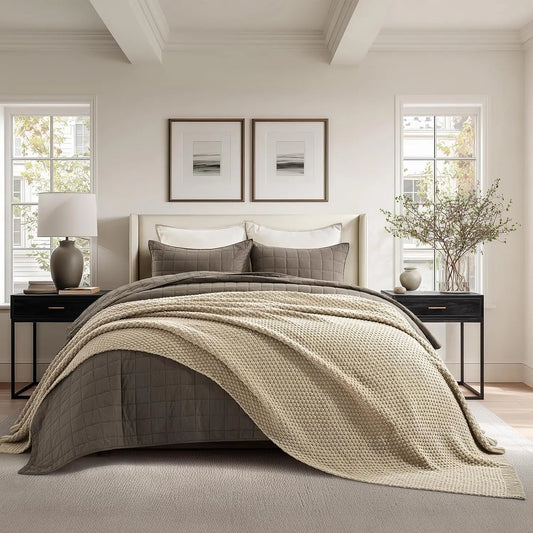 BETHEL Chenille Knit Blanket